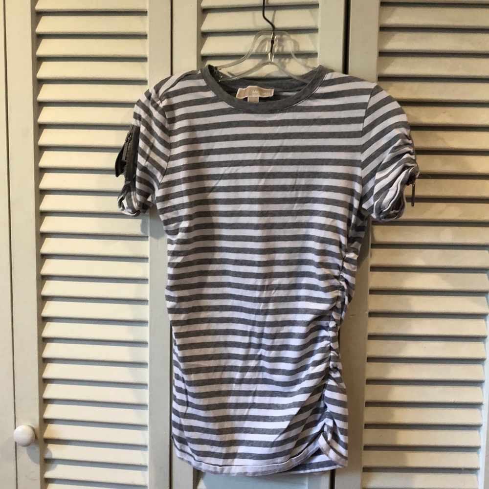 Michael Kors striped short sleeve